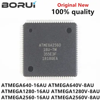 (1 gab.) 100% New ATMEGA640-16AU ATMEGA640V-8AU ATMEGA1280-16AU ATMEGA1280V-8AU ATMEGA2560-16AU ATMEGA2560V-8AU QFP-100 Chipset