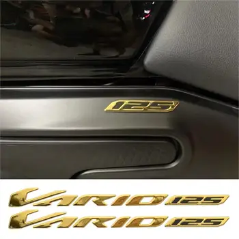 1 pāris mīkstu līmi 3D zelta uzlīmes HONDA Vario 125 150 ūdensizturīgs etiķetes filmu motociklu modifikācijas piederumi