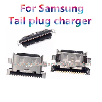 10-200pcs Lādētājs Micro USB Uzlādes Ostas Doka Savienotājs Ligzda Samsung Galaxy A70 A60 A50 A40 A30 A20 A405 A305 A505 A705