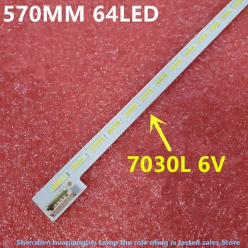 100%JAUNS 570mm LED Strip Par SSL460-3E1C LJ64-03471A 2012SGS46 7030L 64 REV1.0 L46E5000 Bezmaksas piegāde