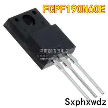 10PCS FCPF190N60E TO-220F 20A 600V jaunu oriģinālu Jauda MOSFET tranzistors