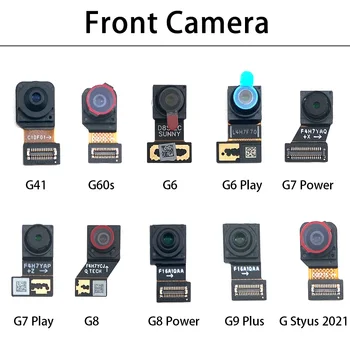 10Pcs Priekšējā Kamera, Flex Kabelis Moto G Stylus 2021 G6 G7 G8 G9 G41 G60s Spēlēt Plus Elektriski Priekšējo Kameru Modulis Flex Kabelis