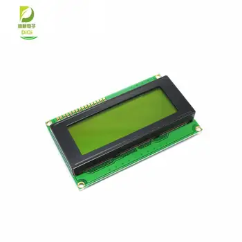 10pcs, LCD Valde 2004. gada 20*4 LCD 20X4 5V Dzeltenā un Zaļā ekrāna LCD2004 displejs LCD modulis LCD 2004. gada noliktavā
