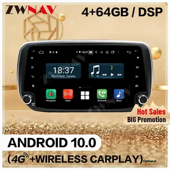 128 Double Din Hyundai IX45 Sante Fe 2018 2019 Android 10 Meidia Spēlētājs Auto Audio Radio, GPS Navigācija, Galvu Vienība Automātiski Stereo