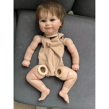 19inch Atdzimis Leļļu Komplekti Sweet Baby Maddie Nesamontēti DIY Tukša Lelle Daļas ar ķermeņa un acis Bebe Atdzimis Komplektu tāpat kā fotogrāfijas
