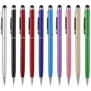 2 in 1 Universal Pen Tablet Android Mobilo Tālruni, iPad Planšetdatoru Capacitive Touch Ekrāns Pildspalva Lodīšu Pildspalva Ūdens Pildspalvu