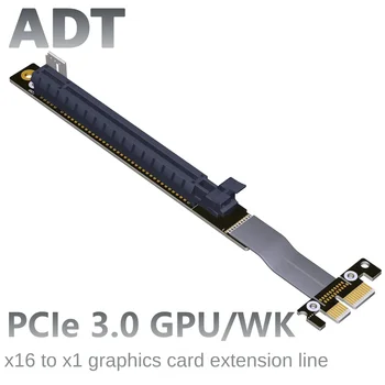 2018 Jaunu grafikas karte paplašinājuma kabeli PCIE 3.0x16 APGR. / min x1 karte N karte Pilnu ātrumu, kas nav saderīgs ar USB VDA rūpnīcas