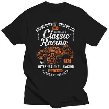 2019 Jaunu Modes Vīriešu Tee Kreklu Čempionāta Speedrace 1984, Klasiskās Racings Automašīnu Pieaugušo Unisex & Sieviešu T-Krekls