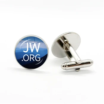 2023 Jaunu Steampunk JW.ORG aproču pogas Steampunk Jehovas Liecinieki Stikla Kupola Aproces Rotaslietas Darinātas Dāvanas Kārta Krekla Manšetes