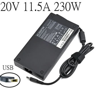 20V 11.5 A 230W USB PIN AC Klēpjdatoru, Lādētāju un Adapteri Lenovo Leģiona Y740 Y920 Y540 P50 P70 P71 P72 P73 Y7000P Y9000K A940 00HM626
