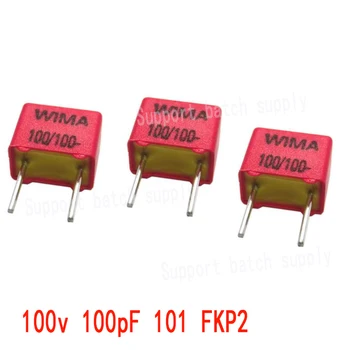 20pcs Jaunas, īstas importēti 100v 100pF 101 FKP2 sērijas importēti drudzis kondensators