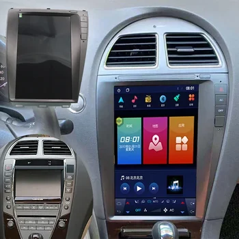 256 GB Ekrāna Android 13 Automašīnas Radio Stereo Lexus ES240 ES350 2006 2007 2008 - 2012 GPS Multivides VIDEO ATSKAŅOTĀJS 12.8 CM