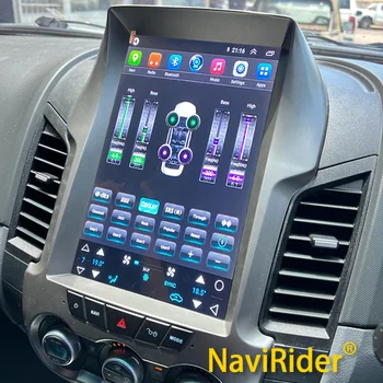 256 GB ROM Tesla Stila Ekrāna Ford Ranger Android 13 2012-2019 Automašīnas Radio, Stereo DSP Carplay GPS Navigācijas 2 Din Video Atskaņotājs