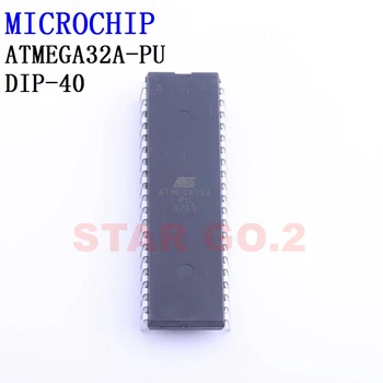 2PCSx ATMEGA32A-PU DIP-40 Mikrokontrolleru MIKROSHĒMU