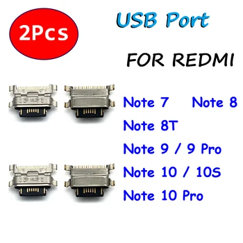 2gab，Noteiktas Micro USB Spraudnis Dock Savienotājs Uzlādes Ligzdas Nomaiņa Redmi Piezīme 7 8 8T 10S 9S 9 10 11 Pro Plus 5G 11E 4G 11S