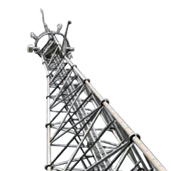 3 kājas vai 4 pēdu 60 grādu antenas signāla nesošā tērauda režģi, sakaru tornis