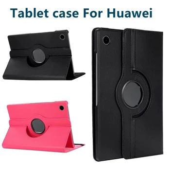 360 Rotējoša Gadījumā Huawei MatePad Gaisa 11.5 T5 10 MatePad 11 2023/2021 10.4 Pro10.8 T8 PU Ādas Tablete Aizsardzības Lietās
