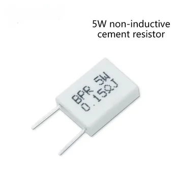 5W Ne-Induktīvās Cementa Resistor5% 10 Gab. iepakojumā 0.015 R 0.01 R 0.022 R 0.025 R 0.02 R 0.033 R 0.03 R 0.047 R 0.04 R 0.05 R R 0.068