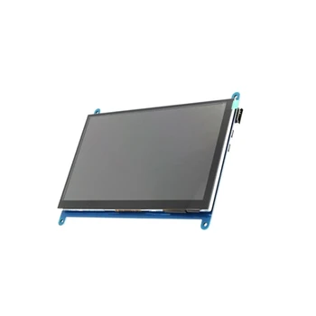 7 Collu Aveņu Pi LCD -Saderīgu Aveņu Pi 3B+/4B HD IPS Displejs Daudzfunkciju Displejs Modulis