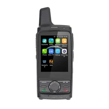 ANYSECU T8 4G LTE POC Radio Android 6.1 GPS 4000mAh Dual Karte Zello RĀCIJSAZIŅAS Walkie Talkie Viedtālrunis