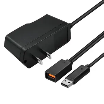 Adapteris Veicināšanu ES Jauno USB MAIŅSTRĀVAS Barošanas ar USB uzlādes kabelis priekš 360 XBOX360 Kinect Sensoru Dropshipping