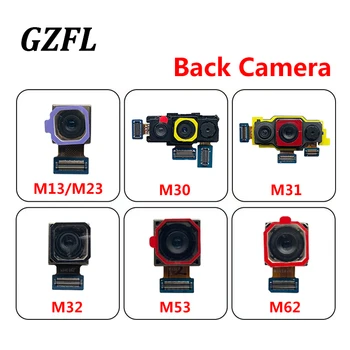 Aizmugurējo Kameru Samsung M30 M13 M23 M53 M31 M32 M62 4G 5G Atpakaļ Kameras Modulis Flex Kabelis Daļas