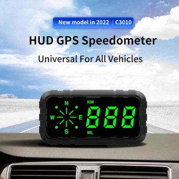 Auto Auto GPS Spidometrs 4.2 Collu Ekrāns Ātruma Projektors ātruma pārsniegšanu Signalizācija