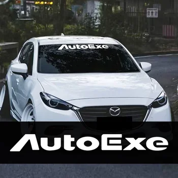 Autoexe Priekšējo Aizmugurējo Vējstiklu, Logu Automašīnu Uzlīmes un Uzlīmēm, Ūdensnecaurlaidīgs Vinils par Mazda 2 3 6 CX-5 CX5 CX-3 CX7 CX-9 CX30