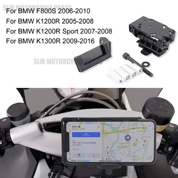 BMW K1300R 2009-2016 Motociklu Mobilā Tālruņa Turētājs GPS Statīva Stiprinājuma K 1300 R 2015 2014 2013-