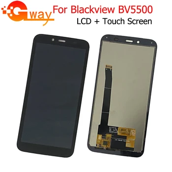 BV5500 Touch Screen LCD Displejs LCD Ekrāns Blackview BV5500 lcd BV5500 Pro BV5500 Plus Rezerves Daļas