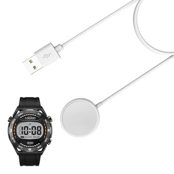 Bezvadu Doks Lādētāja Adapteri Smartwatch USB Uzlādes Kabelis, Barošanas Maksas Vadu Haylou Skatīties R8 Sporta Smart Piederumi