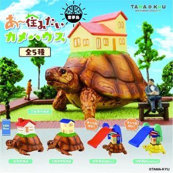 Bushiroad Gashapon Kapsula Rotaļlietas Attēls Cute Veikt Mājas Bruņurupuču Reāli Telpu Noformējumu Darbvirsmas Dekoru Kawaii Anime Gachapon