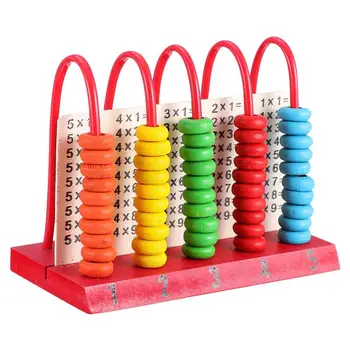 Bērnu Radošo Aprēķinu Spēli Mācīšanās Abacus Skaitļošanas Rāmis Matemātikas Rotaļlietas