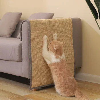 Cat jaunas Scratcher Mat Valdes Kaķis Saskrāpēt, lai Asināt Nagus Skrāpi Kaķu Koks Kaķu Rotaļlietas, Krēslu, Galdu Dīvāns Paklāji, Mēbeļu Aizsargs