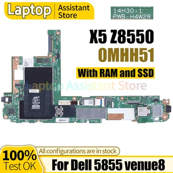 Dell 5855 venue8 Mainboard 14H30-1 0MHH51 SR2KH X5 Z8550 Ar RAM 100 sepa tiešā debeta maksājumiem％ testu Grāmatiņa Mātesplati