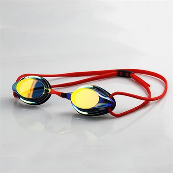 Electro-pārklāts Peldēšanas Brilles Profesionālo Konkurenci, Apmācības, Peldēšanas Brilles Pieaugušo Anti-miglas Ūdensizturīgs Sacīkšu Aizsargbrilles