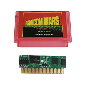 Famicom Wars Video Spēli 60 Adatas 8 Bitu Spēle FC Kārtridžs