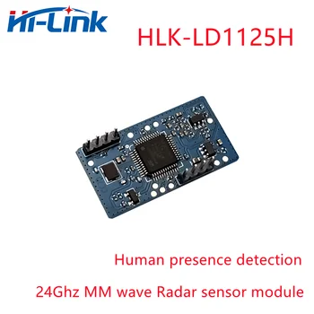 Hi-Link HLK-LD1125H 24Ghz MM vilnis cilvēka klātbūtnes noteikšanai radara sensora modulis elpošanas indukcijas sākot detektors