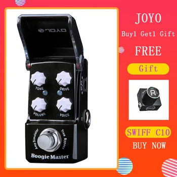 JOYO JF-309 Boogie Meistars Pastiprinātājs Simulators Ģitāra, Pedālis True Bypass Modernā Roka, Metāla, Skaņas Overdrive Efektu Pedālis