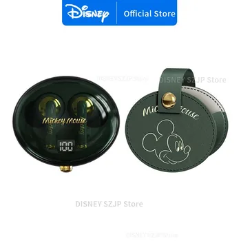 Jaunu Disney HiFi Stereo Skaņas Austiņas D34 Bezvadu Bluetooth Austiņas LED Displejs Smart Touch Austiņu Ilgi Izturību ar Lietā