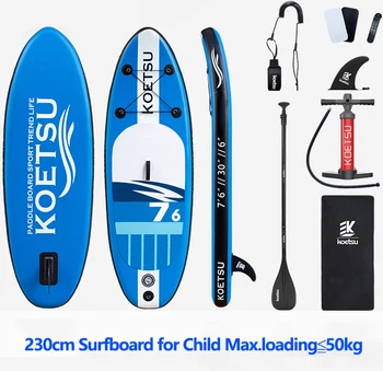 Jaunu KOETSU SUP 335cm Piepūšamās Stand-up Paddle Board sērfa dēli Ūdens Sports, Kajaku Sērfošanas Komplekts Racing/Ūdens Joga/Sērfošanu