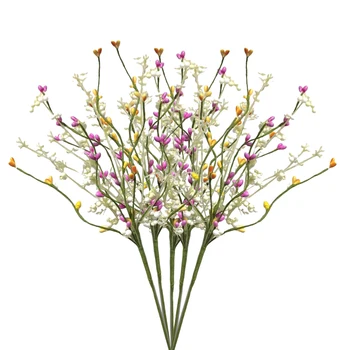 Kāzu Ziedu Pavasara Bonquet Festivāls Puses Piederumi Mājas Apdare Galda Vienošanos 30x5x2 Cm Viltus Zīda Ziedi