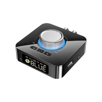 LED Smart Ciparu Displejs Bluetooth Adapteri Bluetooth 5.0 Audio Uztvērējs, Raidītājs 2 In1 AUX Audio Adapteri Konvertētājs