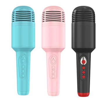 Lēti Bezvadu Mikrofoni Karaoke Mikrofons Profesionālās Microfonos Kondensatoru Rokas Microfon Par Dziedāšanu