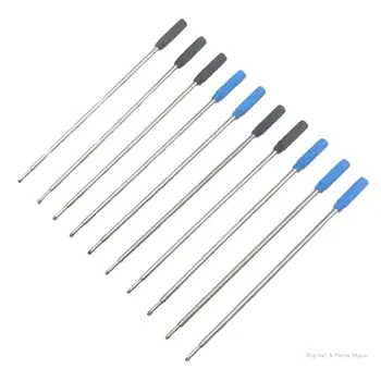 M17F Metāla Pildspalvu atkārtotas Uzpildes flakoni Zils Melns 115mm Nomaiņa Lodīšu Pildspalvu atkārtotas Uzpildes flakoni