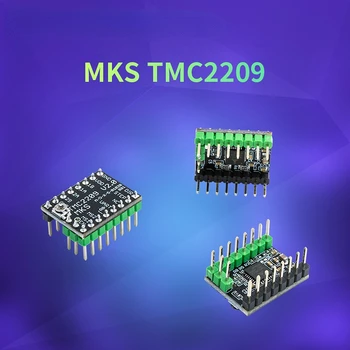 Makerbase MKS TMC2209 3D Printeri Motor Drive Ultra-kluss Augstas Pašreizējo Bezgalīgs Mazliet Atpakaļ līdz Nullei