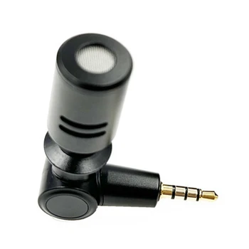 Mini Kondensatoru Elastīgs Mikrofons Viedtālruņiem Vlogging Mikrofons Tālruni