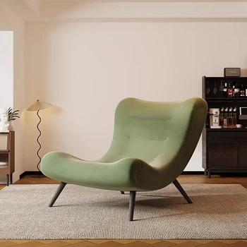 Minimālisma Unikālā Dzīvojamā Istaba Krēslu Mūsdienu Luksusa Dizaineru Zaļā Dzīvojamā Istaba Krēslu Ziemeļvalstu Modes Silla Plegable Mājas Mēbeles