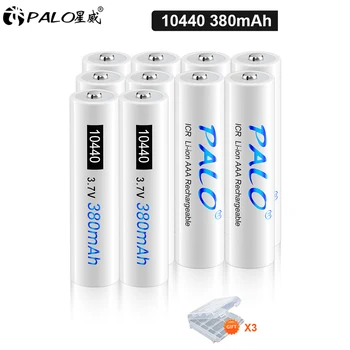 PALO ICR10440 10440 Uzlādējams Akumulators 3,7 V AAA Li-ion (Litija) Baterijas, bateriju Kameras Tālvadības pulti Skuveklis Jauda