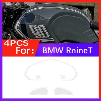 PVC Motociklu Tvertnes Uzlīme Decal Vāks BMW RnineT Tīra Racer Scrambler Dekoratīvās Apdares